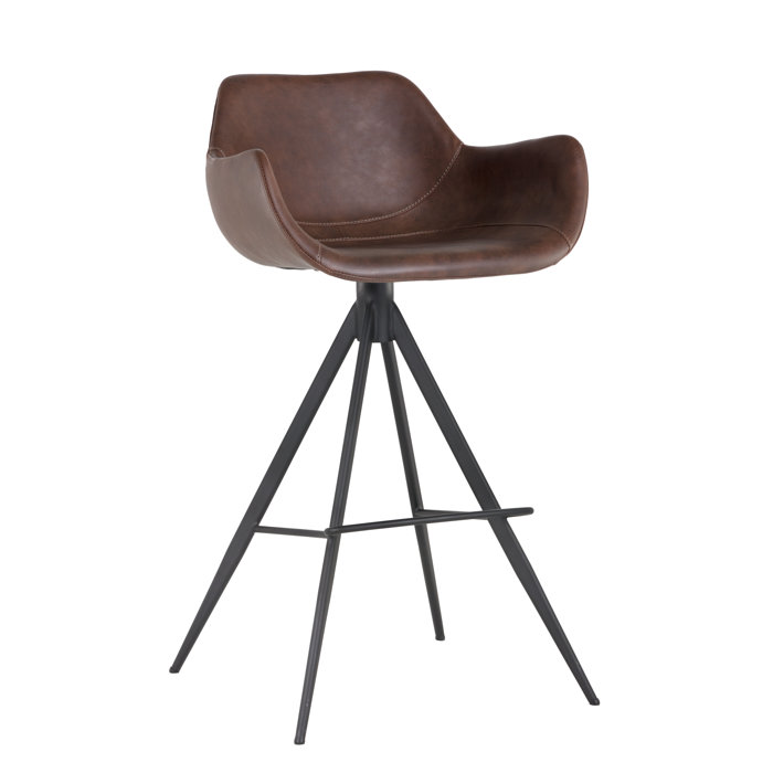 Corrigan Studio® Arwood Bar & Counter Swivel Stool & Reviews Wayfair